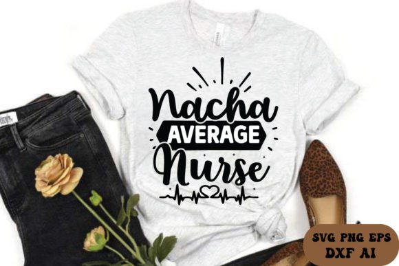 Nacha Average Nurse SVG: Graphics and Crafts