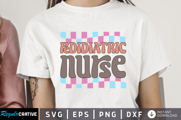 Pedidiatric Nurse Svg Design