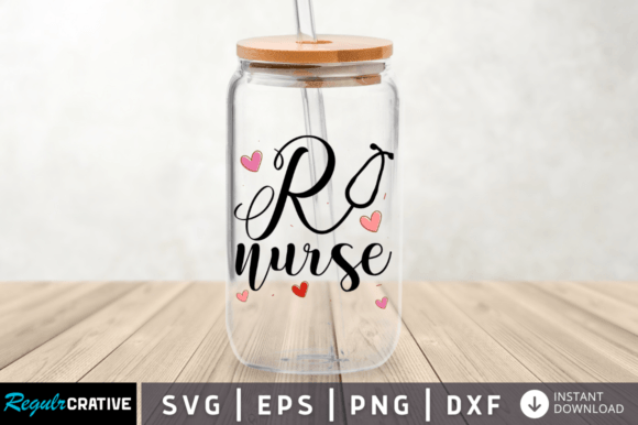 R Nurse Svg Design