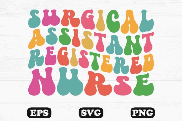 Surgical Assistant Registered Nurse SVG Graphics